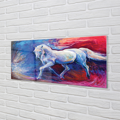 Glass print Horse