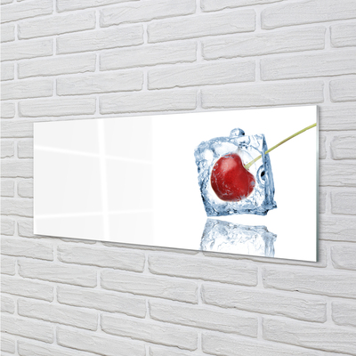 Glass print Cherry ice
