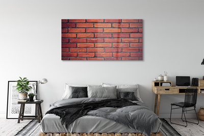 Glass print Stone brick wall