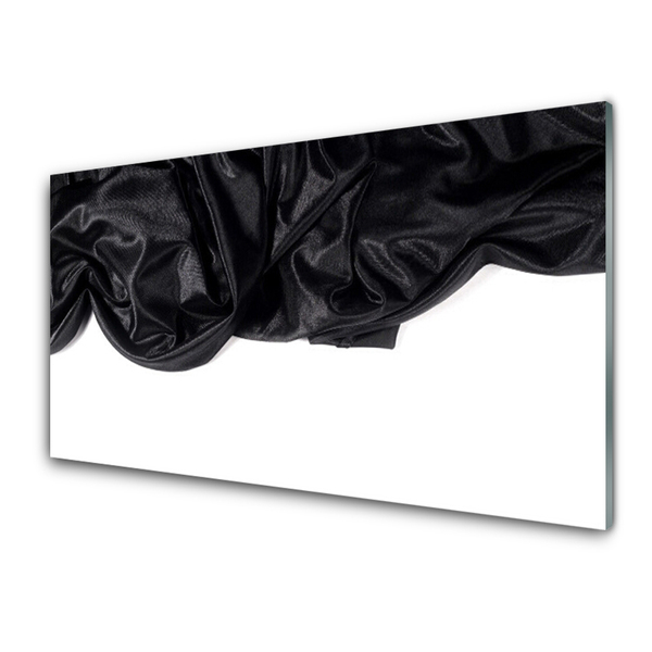 Glass Print Cashmere art black white