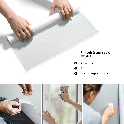 Privacy window film frosted