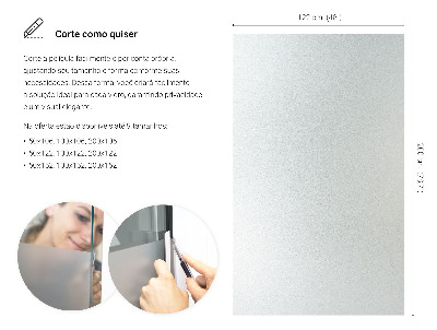 Privacy window film frosted