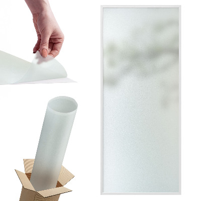 Privacy window film frosted