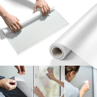 Privacy window film frosted