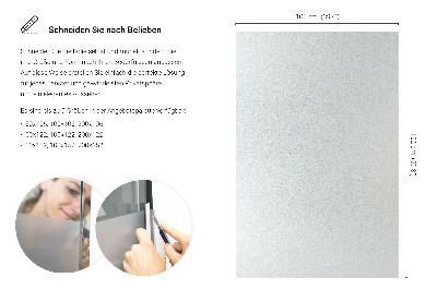 Privacy window film frosted