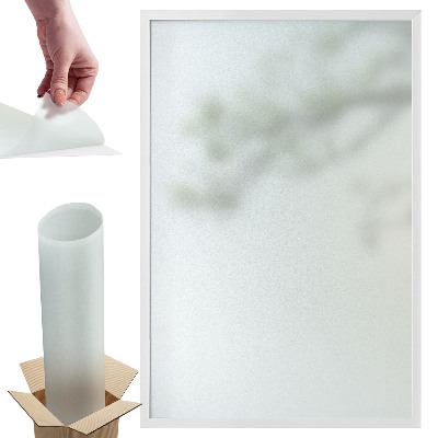 Privacy window film frosted