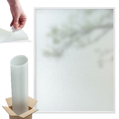 Privacy window film frosted