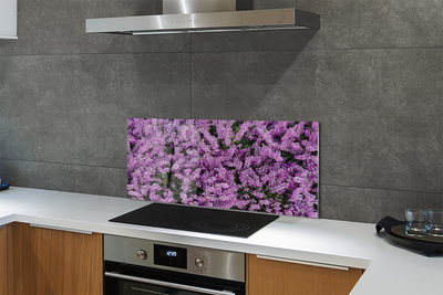 Kitchen Splashback lilane flowers
