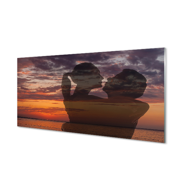 Kitchen Splashback Sky clouds sailors