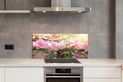 Kitchen Splashback flowers