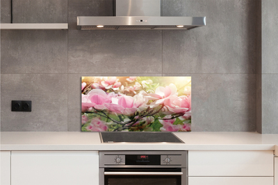 Kitchen Splashback flowers