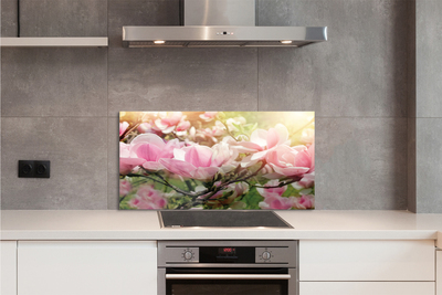 Kitchen Splashback flowers