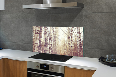 Kitchen Splashback trees