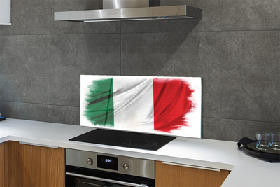 Kitchen Splashback Flag of Italy