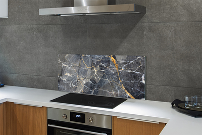 Kitchen Splashback Marble stone wall