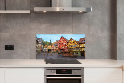 Kitchen Splashback Germany Bayern Old Town