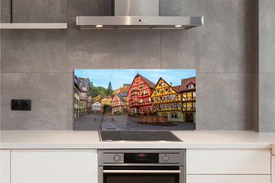 Kitchen Splashback Germany Bayern Old Town