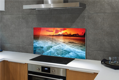 Kitchen Splashback Western Meerbaum