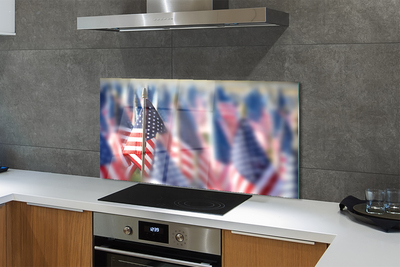 Kitchen Splashback United States flag