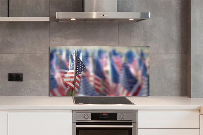 Kitchen Splashback United States flag