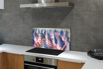 Kitchen Splashback United States flag