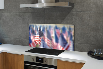 Kitchen Splashback United States flag