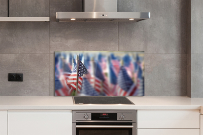 Kitchen Splashback United States flag