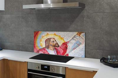 Kitchen Splashback Jesus mosaic