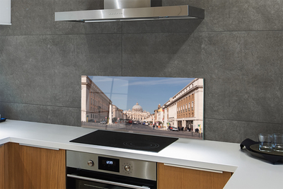 Kitchen Splashback Rome building roads Cathedral