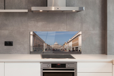 Kitchen Splashback Rome building roads Cathedral