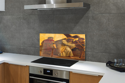 Kitchen Splashback Jesus cross