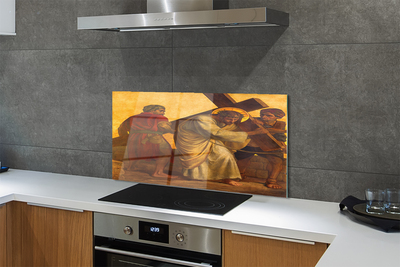 Kitchen Splashback Jesus cross