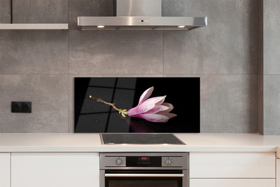 Kitchen Splashback flower water