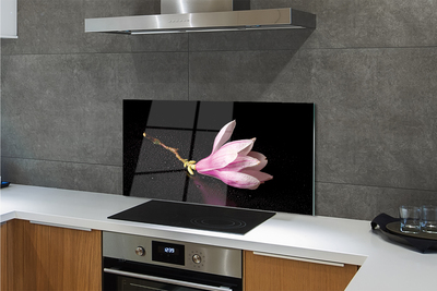 Kitchen Splashback flower water