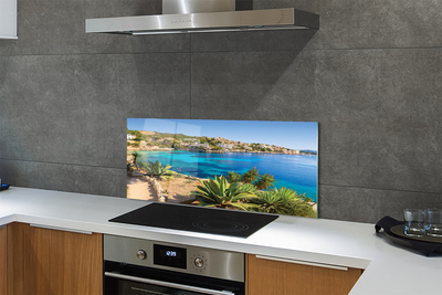 Kitchen Splashback Spain Coast seaside town