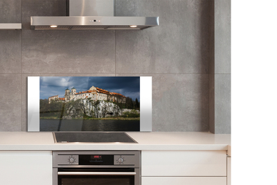 Kitchen Splashback Krakow castle river