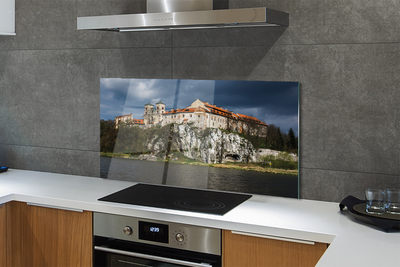 Kitchen Splashback Krakow castle river