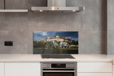 Kitchen Splashback Krakow castle river