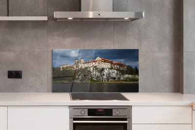 Kitchen Splashback Krakow castle river