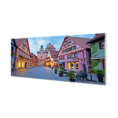 Kitchen Splashback Germany Old Town