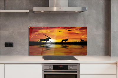 Kitchen Splashback Westlake birds