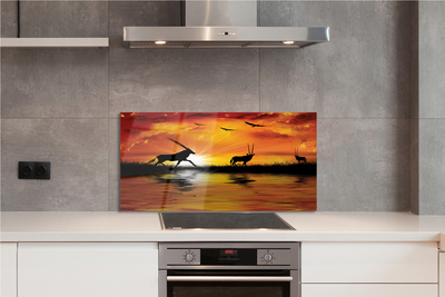 Kitchen Splashback Westlake birds