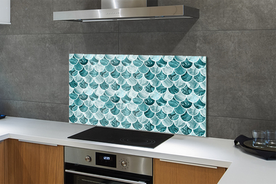 Kitchen Splashback Ground fish scales