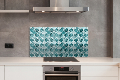 Kitchen Splashback Ground fish scales