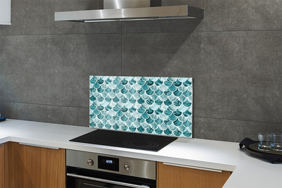 Kitchen Splashback Ground fish scales