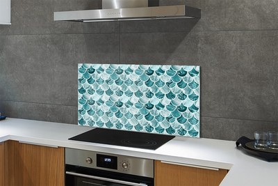 Kitchen Splashback Ground fish scales