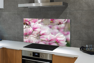 Kitchen Splashback flowering trees