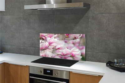 Kitchen Splashback flowering trees