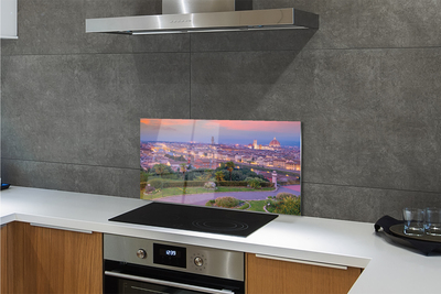 Kitchen Splashback Italy River Panorama