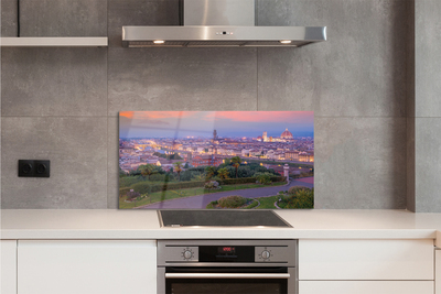 Kitchen Splashback Italy River Panorama